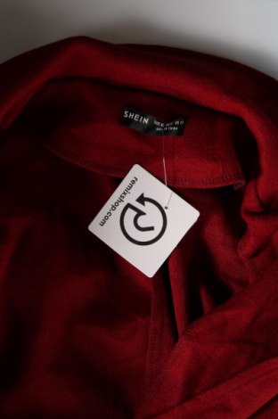 Дамско палто SHEIN, Размер XL, Цвят Червен, Цена 15,36 лв.