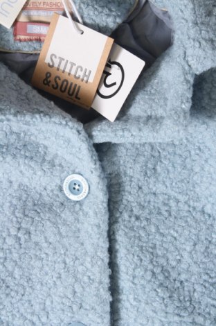 Dámsky kabát  Stitch & Soul, Veľkosť S, Farba Modrá, Cena  26,60 €