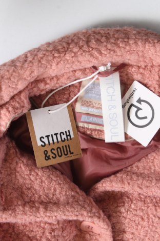 Palton de femei Stitch & Soul, Mărime L, Culoare Roz, Preț 141,45 Lei