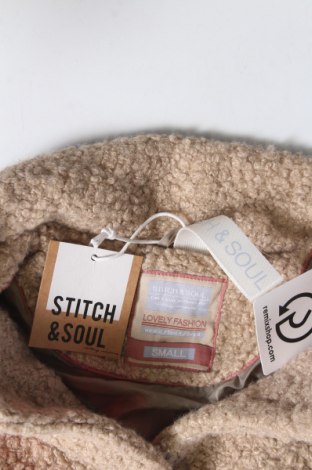 Dámsky kabát  Stitch & Soul, Veľkosť S, Farba Béžová, Cena  16,85 €