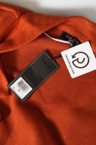 Дамско палто Sublevel, Размер XL, Цвят Оранжев, Цена 43,26 лв.