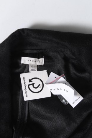 Γυναικείο παλτό Topshop, Μέγεθος XS, Χρώμα Μαύρο, Τιμή 20,47 €