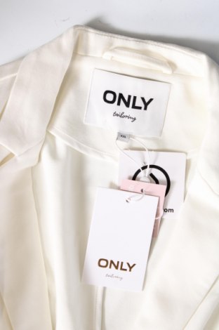 Γυναικείο σακάκι ONLY, Μέγεθος XL, Χρώμα Λευκό, Τιμή 42,27 €