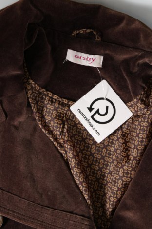 Γυναικείο σακάκι Orsay, Μέγεθος S, Χρώμα Καφέ, Τιμή 4,50 €