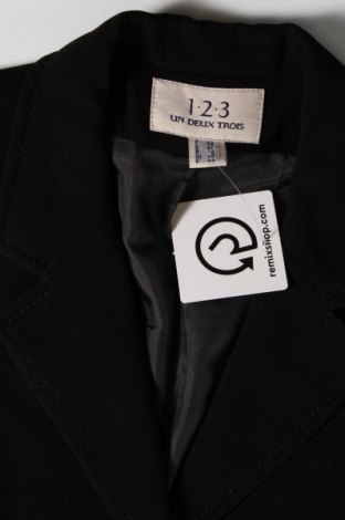 Γυναικείο σακάκι Un Deux Trois, Μέγεθος M, Χρώμα Μαύρο, Τιμή 41,43 €