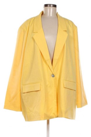 Γυναικείο σακάκι Vero Moda, Μέγεθος 3XL, Χρώμα Κίτρινο, Τιμή 42,27 €
