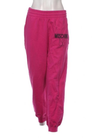 Pantaloni trening de femei Moschino Couture, Mărime M, Culoare Roz, Preț 665,39 Lei