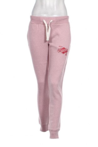 Γυναικείο αθλητικό παντελόνι Superdry, Μέγεθος M, Χρώμα Ρόζ , Τιμή 18,65 €