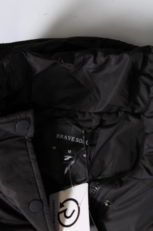 Γυναικείο μπουφάν Brave Soul, Μέγεθος M, Χρώμα Μαύρο, Τιμή 10,79 €