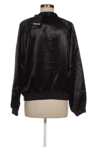 Γυναικείο μπουφάν Pieces, Μέγεθος L, Χρώμα Μαύρο, Τιμή 16,06 €