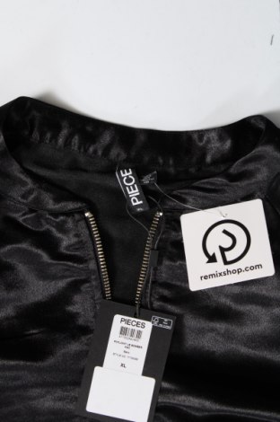 Γυναικείο μπουφάν Pieces, Μέγεθος XL, Χρώμα Μαύρο, Τιμή 16,06 €