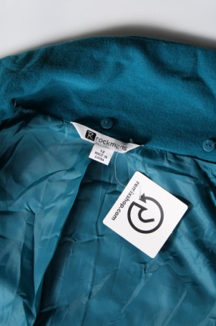 Dámska bunda  Rockmans, Veľkosť M, Farba Modrá, Cena  9,49 €