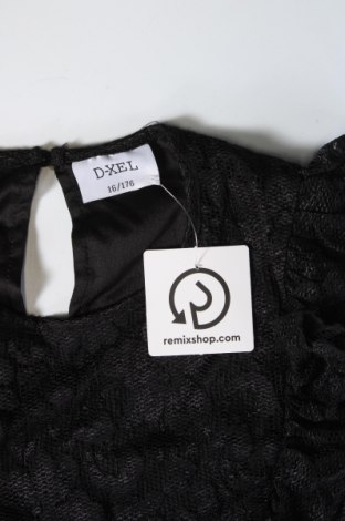 Детска блуза D-Xel, Размер 15-18y/ 170-176 см, Цвят Черен, Цена 5,04 лв.