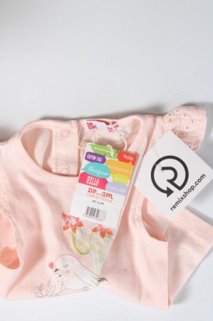 Детска блуза Dp...am, Размер 2-3m/ 56-62 см, Цвят Розов, Цена 10,14 лв.