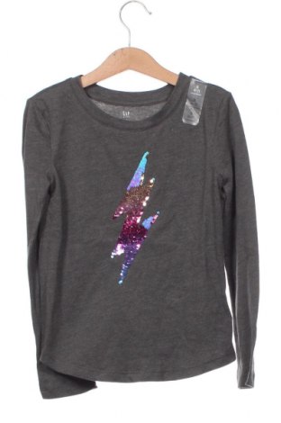 Детска блуза Gap Kids, Размер 6-7y/ 122-128 см, Цвят Сив, Цена 34,00 лв.