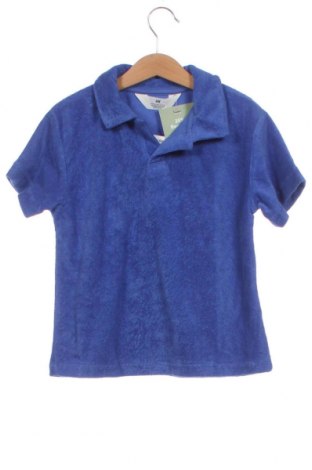 Kinder Shirt H&M, Größe 5-6y/ 116-122 cm, Farbe Blau, Preis 15,24 €