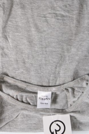 Kinder Shirt KappAhl, Größe 12-13y/ 158-164 cm, Farbe Grau, Preis 1,61 €