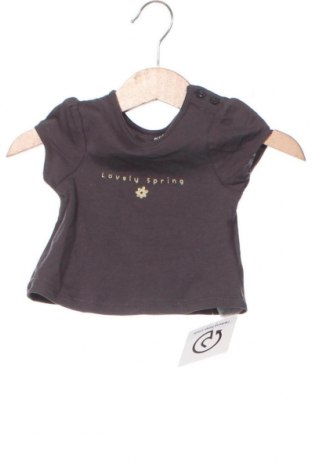 Kinder Shirt Kiabi, Größe 1-2m/ 50-56 cm, Farbe Grau, Preis 3,35 €