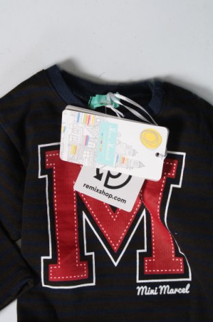 Детска блуза Mini Marcel, Размер 9-12m/ 74-80 см, Цвят Син, Цена 42,00 лв.