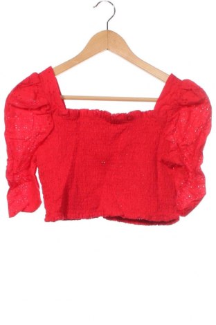 Детска блуза SHEIN, Размер 11-12y/ 152-158 см, Цвят Червен, Цена 9,86 лв.