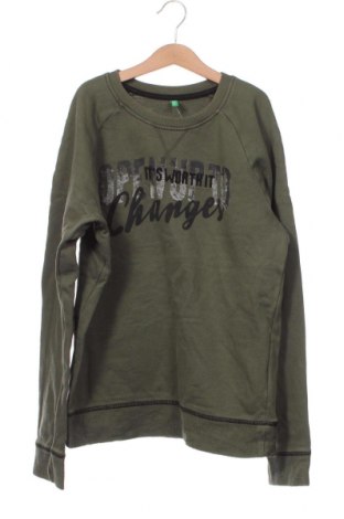 Kinder Shirt United Colors Of Benetton, Größe 12-13y/ 158-164 cm, Farbe Grün, Preis 4,82 €