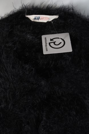 Pulover cu nasturi pentru copii H&M, Mărime 14-15y/ 168-170 cm, Culoare Negru, Preț 14,28 Lei