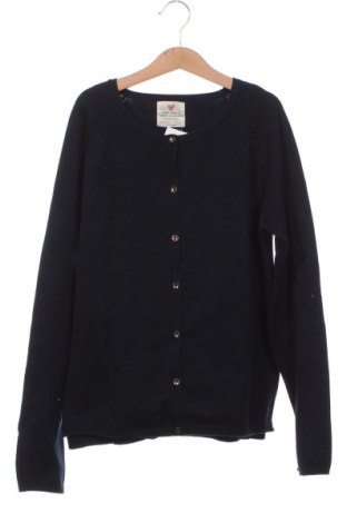 Детска жилетка Zara, Размер 12-13y/ 158-164 см, Цвят Син, Цена 18,75 лв.