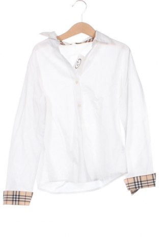 Kinderhemd Burberry, Größe 9-10y/ 140-146 cm, Farbe Weiß, Preis 66,25 €