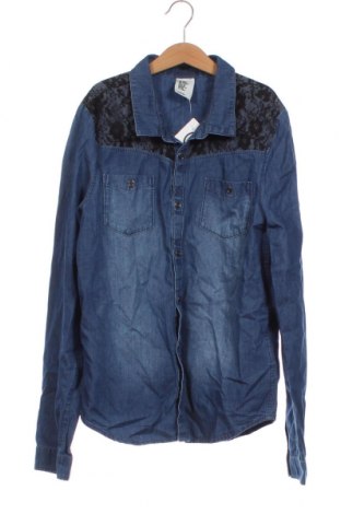Dětská košile  H&M, Velikost 14-15y/ 168-170 cm, Barva Modrá, Cena  167,00 Kč