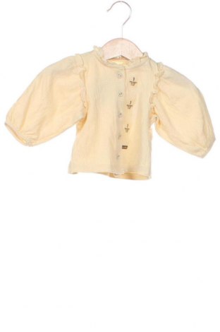 Kinderhemd Kiabi, Größe 12-18m/ 80-86 cm, Farbe Gelb, Preis 2,61 €