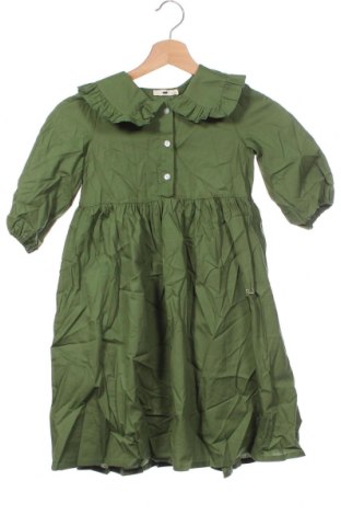 Детска рокля, Размер 5-6y/ 116-122 см, Цвят Зелен, Цена 28,00 лв.