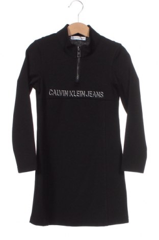 Детска рокля Calvin Klein Jeans, Размер 5-6y/ 116-122 см, Цвят Черен, Цена 159,00 лв.