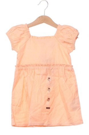 Детска рокля Kiabi, Размер 18-24m/ 86-98 см, Цвят Оранжев, Цена 49,00 лв.