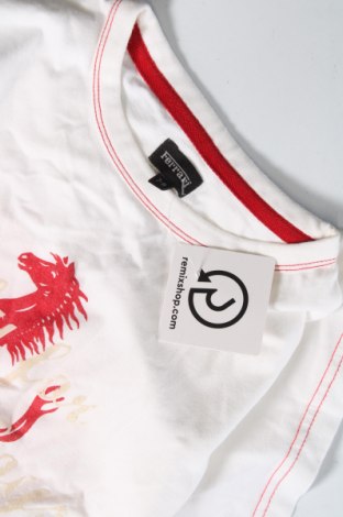 Kinder T-Shirt Ferrari, Größe 7-8y/ 128-134 cm, Farbe Weiß, Preis 21,57 €