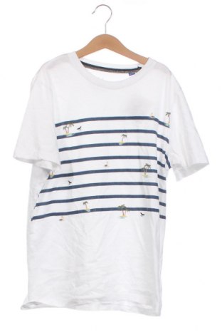 Kinder T-Shirt Jack & Jones, Größe 13-14y/ 164-168 cm, Farbe Weiß, Preis 12,23 €