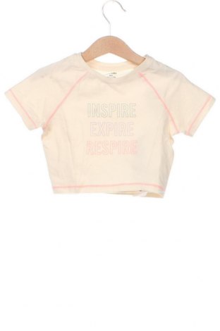 Детска тениска Kiabi, Размер 4-5y/ 110-116 см, Цвят Екрю, Цена 7,25 лв.