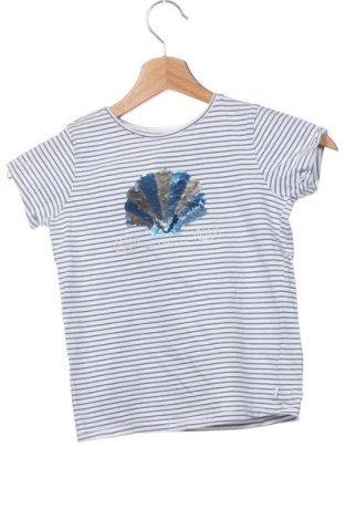 Kinder T-Shirt Okaidi, Größe 7-8y/ 128-134 cm, Farbe Weiß, Preis 9,72 €