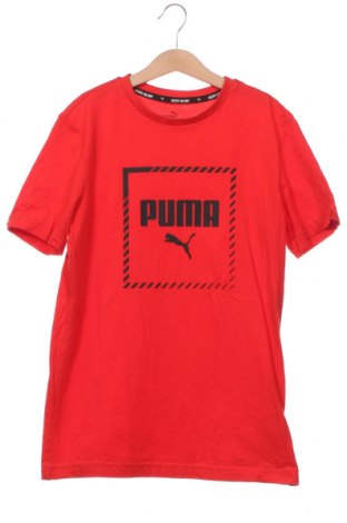 Dziecięcy T-shirt PUMA, Rozmiar 13-14y/ 164-168 cm, Kolor Czerwony, Cena 51,18 zł