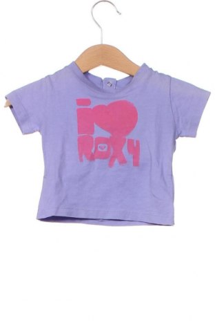 Детска тениска Roxy, Размер 3-6m/ 62-68 см, Цвят Лилав, Цена 12,98 лв.