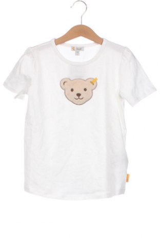 Kinder T-Shirt Steiff, Größe 5-6y/ 116-122 cm, Farbe Weiß, Preis 15,41 €