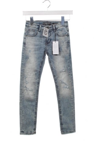 Dziecięce jeansy Guess, Rozmiar 7-8y/ 128-134 cm, Kolor Szary, Cena 397,15 zł