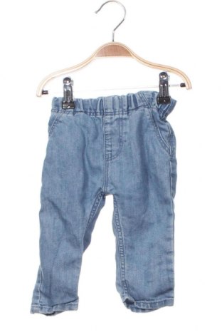 Dziecięce jeansy H&M, Rozmiar 6-9m/ 68-74 cm, Kolor Niebieski, Cena 8,60 zł