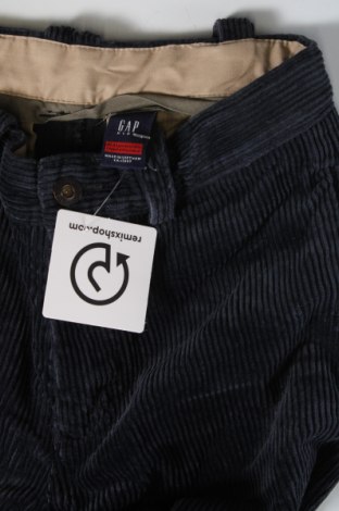 Pantaloni de catifea reiată, pentru copii Gap Baby, Mărime 10-11y/ 146-152 cm, Culoare Albastru, Preț 79,08 Lei