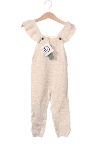 Salopetă pentru copii. Noppies, Mărime 9-12m/ 74-80 cm, Culoare Bej, Preț 93,16 Lei