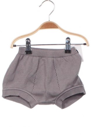 Детски къс панталон Neck & Neck, Размер 3-6m/ 62-68 см, Цвят Сив, Цена 4,50 лв.