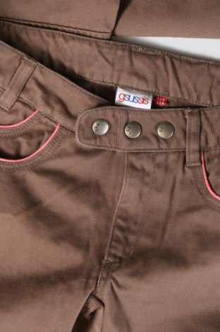 Детски панталон Gsus Sindustries, Размер 9-10y/ 140-146 см, Цвят Кафяв, Цена 16,24 лв.