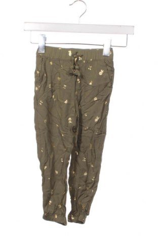 Dziecięce spodnie H&M, Rozmiar 3-4y/ 104-110 cm, Kolor Zielony, Cena 27,59 zł