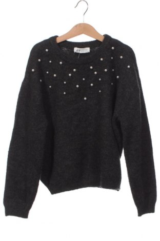 Kinderpullover H&M, Größe 10-11y/ 146-152 cm, Farbe Grau, Preis 19,48 €