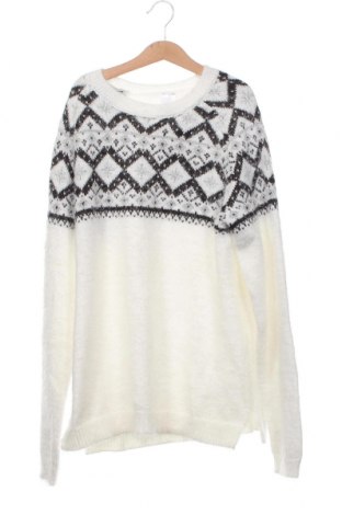 Παιδικό πουλόβερ Here+There, Μέγεθος 12-13y/ 158-164 εκ., Χρώμα Λευκό, Τιμή 3,13 €