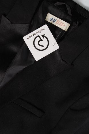 Детско сако H&M, Размер 14-15y/ 168-170 см, Цвят Черен, Цена 29,00 лв.